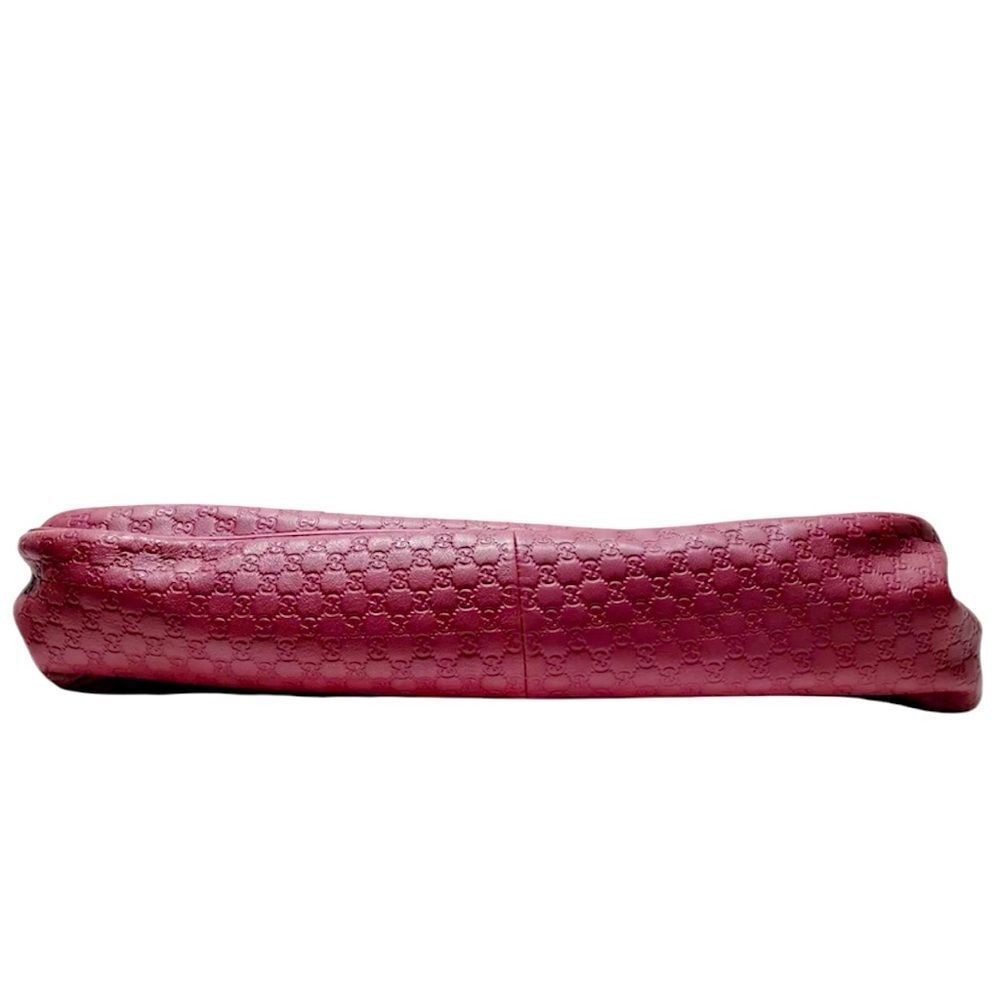 Auth Gucci Rose Pink Microguccisima Leather Tote Sukey Two-Way Satchel - Picture 4 of 9